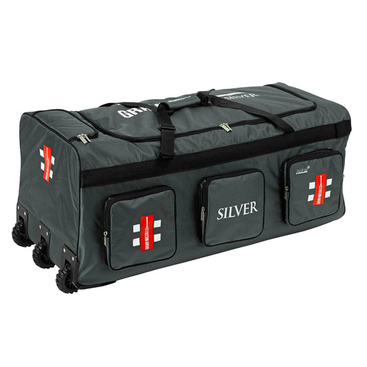 GRAY-NICOLLS GN Silver Wheel Bag - 100 x 40 x 40cms