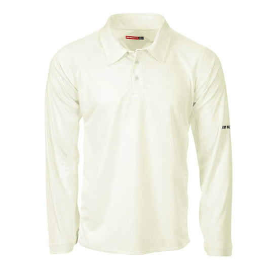 GRAY-NICOLLS GN Legend Long Sleeve Shirt Cream - Mens
