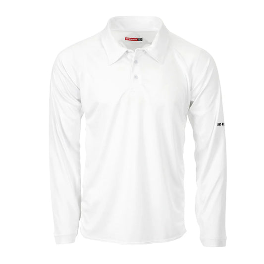 GRAY-NICOLLS GN Select Long Sleeve Shirt White - Mens