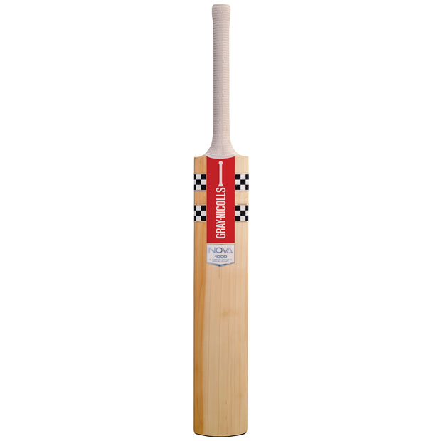 GRAY-NICOLLS GN Nova 1000 Ready Play Grade 2 English Willow Junior Cricket Bat [Size 5 - Youth]