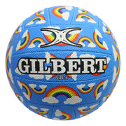 GILBERT Glam Cloudy Sky Netball - Size 5