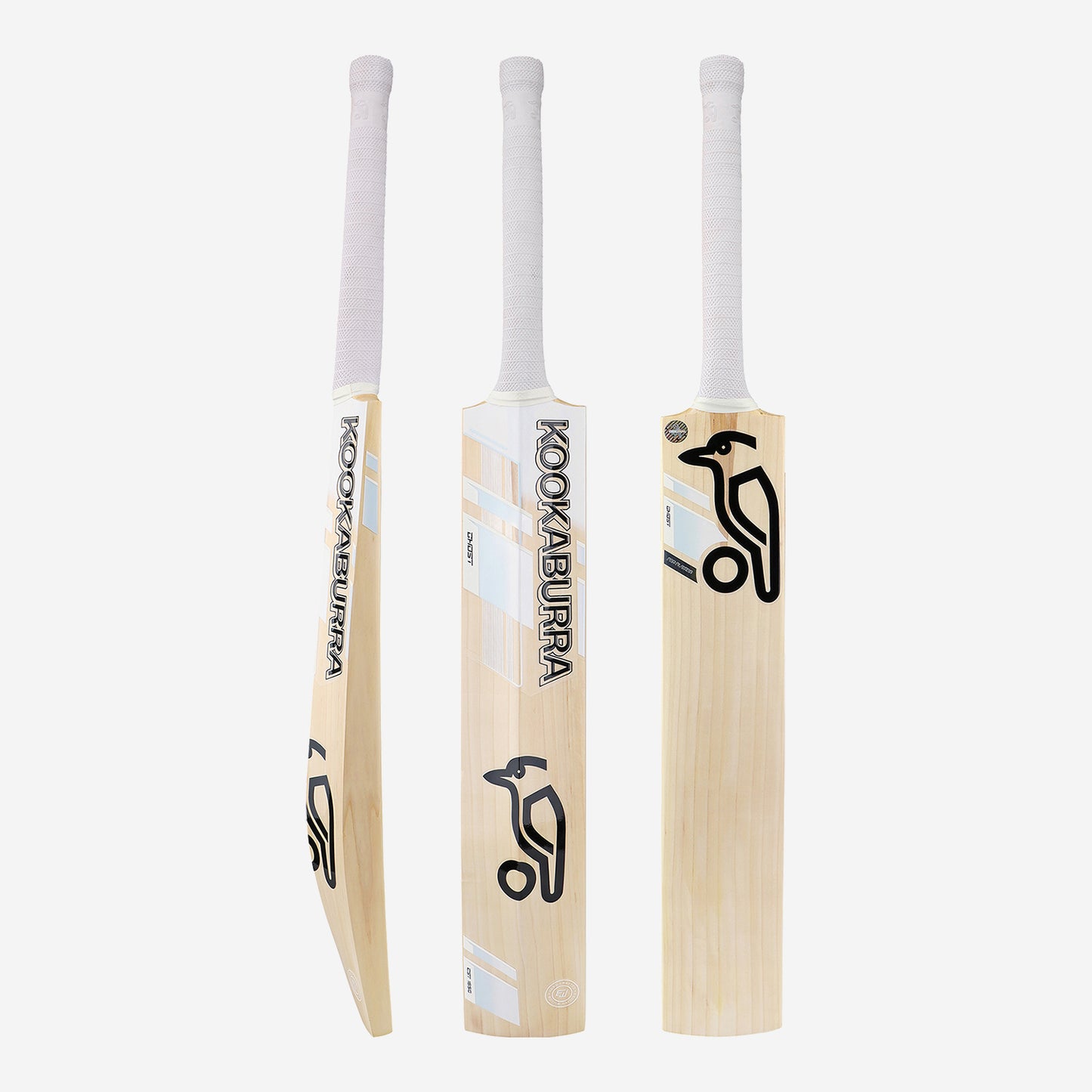 KOOKABURRA Ghost Pro Players Grade 1+ English Willow Cricket Bat '24/25 - Small Adult