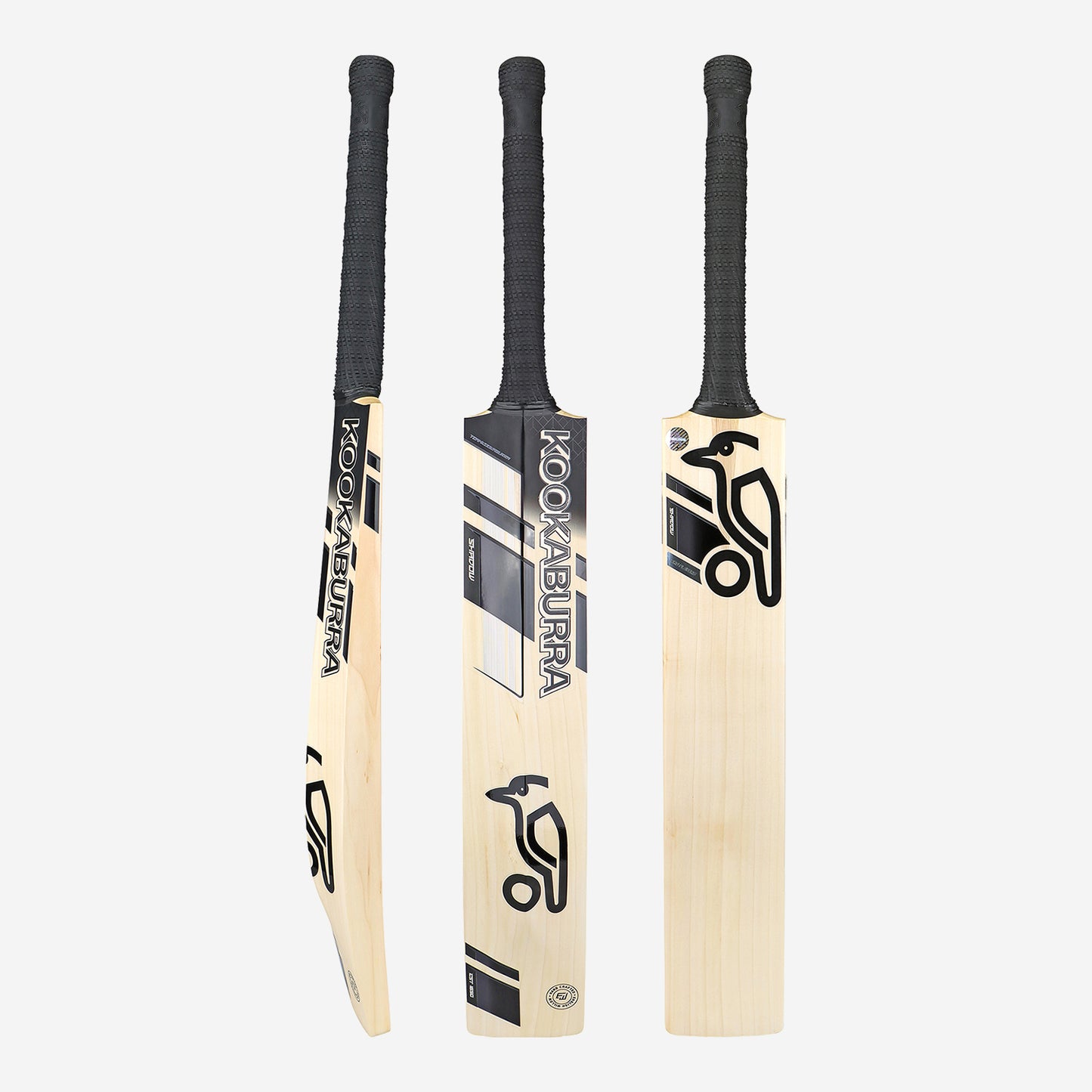 KOOKABURRA Shadow Pro Players Grade 1 English Willow Cricket Bat '24 - Short Handle