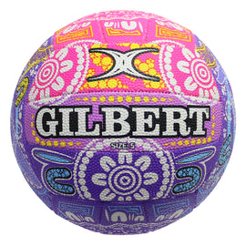 GILBERT Indigenous Supporter Netball - Size 5