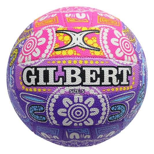 GILBERT Indigenous Supporter Netball - Size 5
