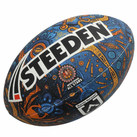STEEDEN NRL Indigenous All Stars Supporter Rugby League Ball '25