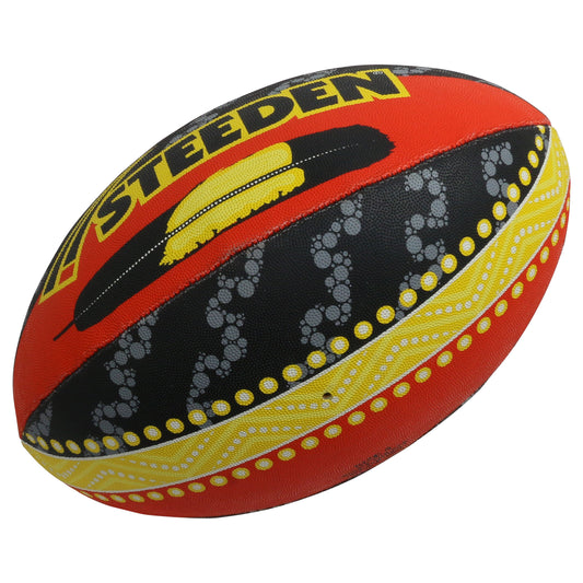 STEEDEN Biliir First Nations Supporter Rugby League Ball
