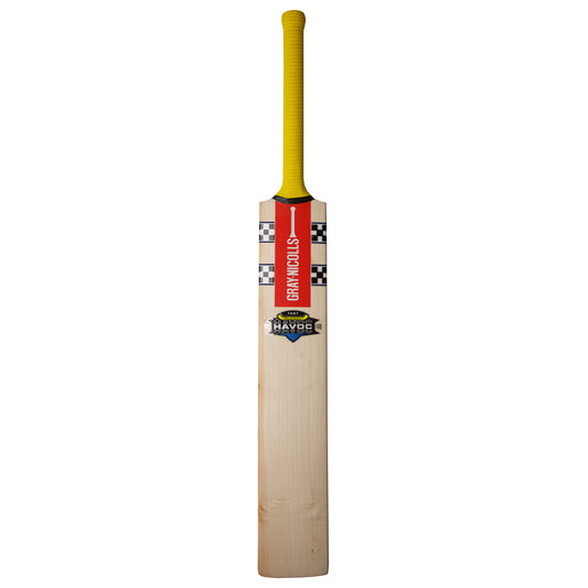 GRAY-NICOLLS GN Harry Brook Havoc Test Grade 1 English Willow Cricket Bat - Short Handle