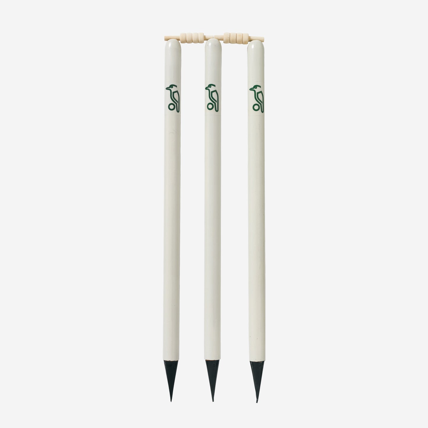 KOOKABURRA Ferule Metal Tipped Cricket Stumps - 6 Stumps with Bails