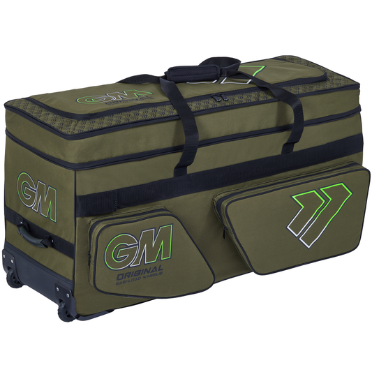 GUNN & MOORE GM Original Easi-Load Wheelie Kit Bag '25 - 92x36x49cms