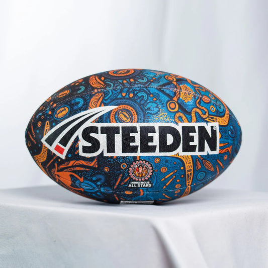 STEEDEN NRL Indigenous All Stars Supporter Rugby League Ball '25