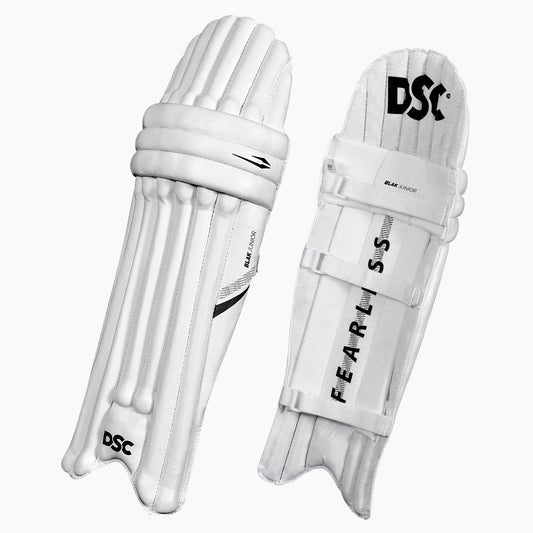 DSC Blak Junior Ambidextrous Batting Leg Guards
