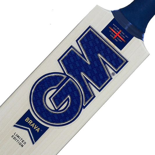 >> GUNN & MOORE GM Brava Original Limited Edition DXM L555 TTNOW Grade 1 English Willow Cricket Bat '23/24 - Short Handle