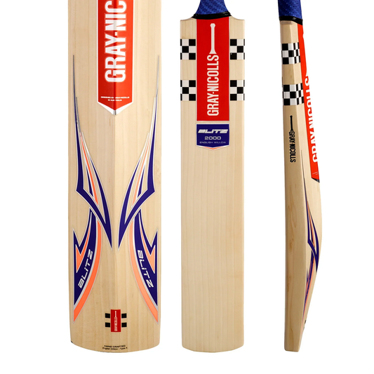 GRAY-NICOLLS GN Blitz 2000 Grade 1 English Willow Cricket Bat '25/26 - Long Blade