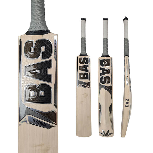 BAS Player Hybrid Grade 3 English Willow Cricket Bat '23 - Short Handle