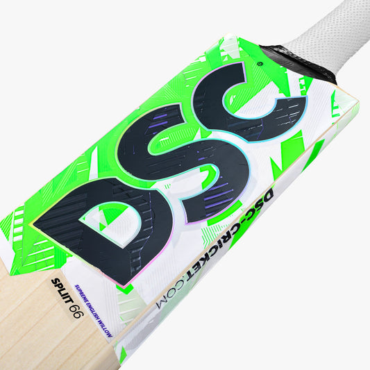 DSC Spliit 66 Grade 4+ English Willow Cricket Bat '25/26 - Short Handle