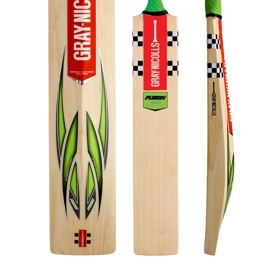 GRAY-NICOLLS GN Fusion 1500 Grade 2 English Willow Cricket Bat '25/26 - Short Handle