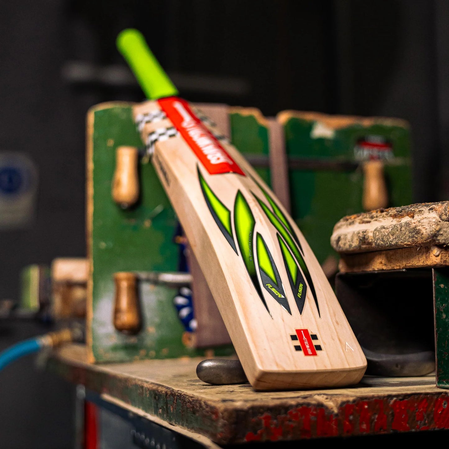 GRAY-NICOLLS GN Fusion Players Edition English Willow Cricket Bat '25/26 - Short Handle