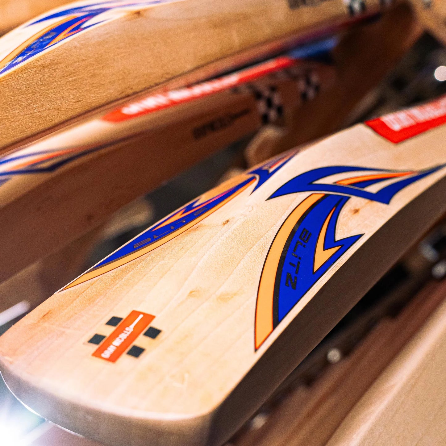 GRAY-NICOLLS GN Blitz 500 Ready Play Grade 5 English Willow Cricket Bat '25/26 - Short Handle