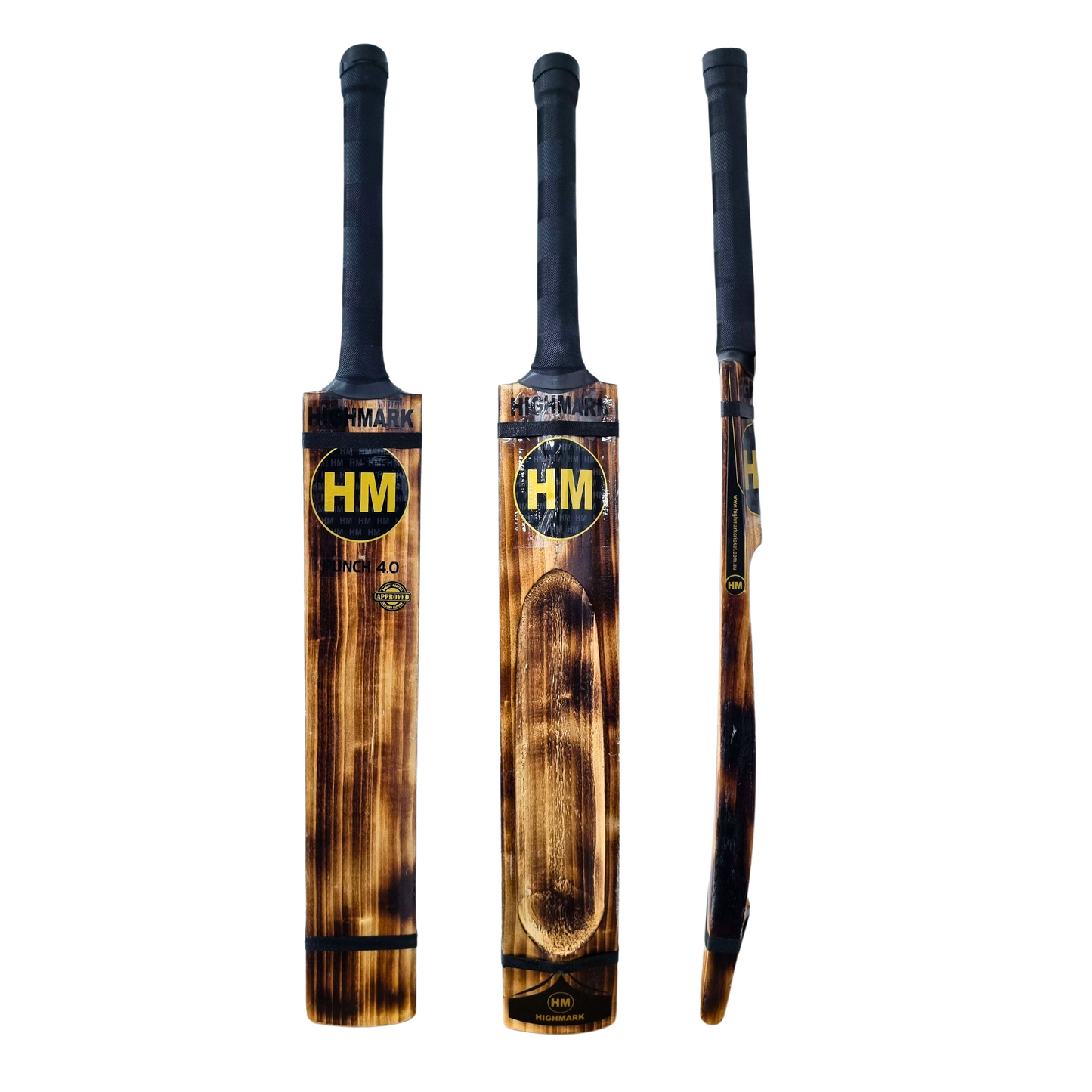 HM Punch 4.0 Kashmir Willow Scoop Bat Burn Edition - Senior