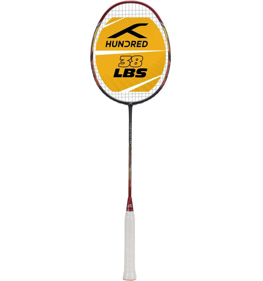 HUNDRED Atomic X 38 PWR Carbon Fibre Badminton Racquet 3U6 Pre-Strung