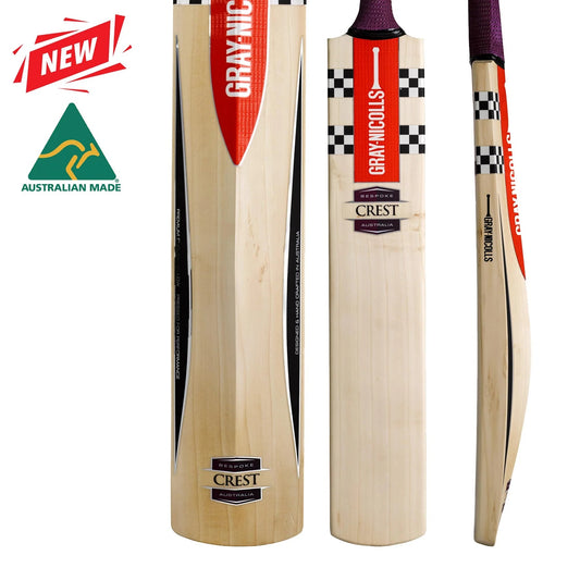 GRAY-NICOLLS GN Crest Light English Willow Cricket Bat '25 - Short Handle