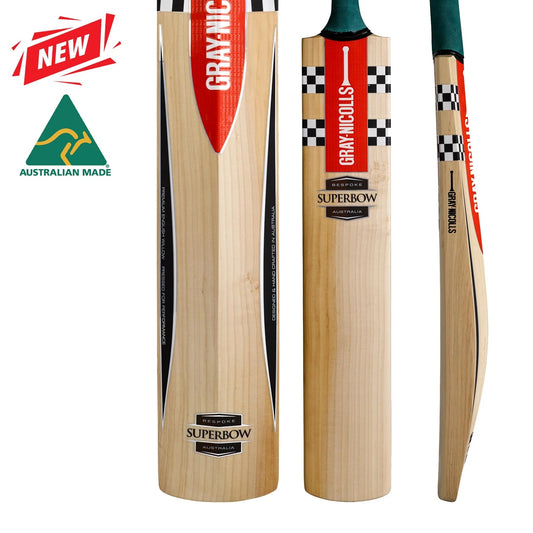 GRAY-NICOLLS GN Superbow Select Players English Willow Cricket Bat - Short Handle