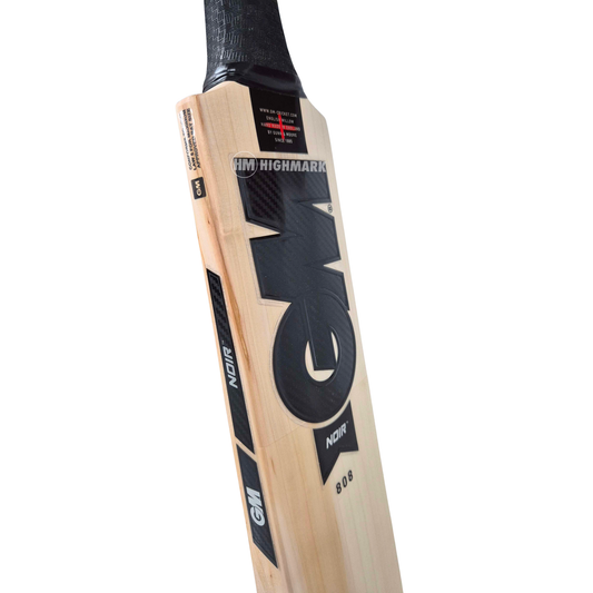 GUNN & MOORE GM Noir DELTA 808 L555 Grade 2 English Willow Cricket Bat '26/27 - Adult