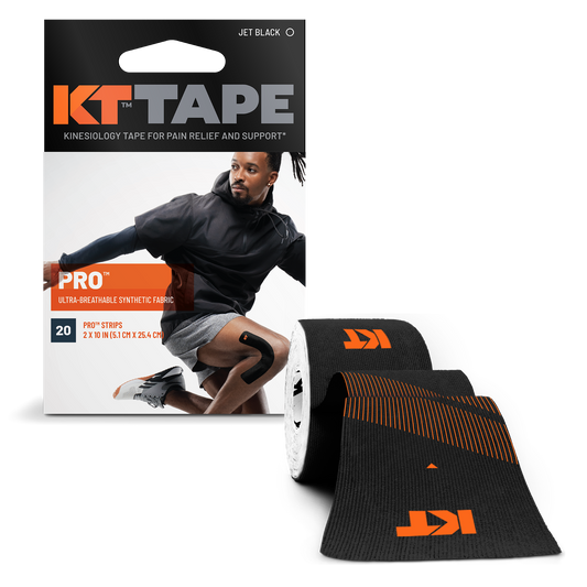 KT Tape Pro (Roll of 20 Pre-Cut 10" Strips)