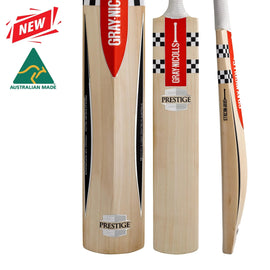 GRAY-NICOLLS GN Prestige Grade 1 English Willow Cricket Bat - Short Handle