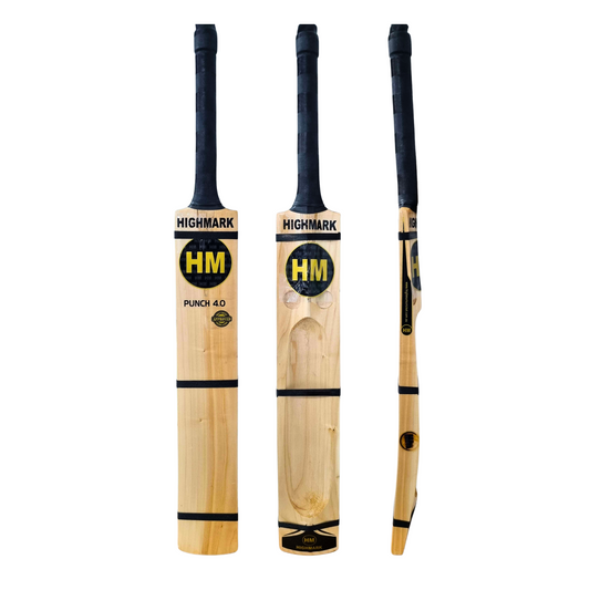 HM Punch 4.0 Kashmir Willow Scoop Bat Natural Edition - Senior