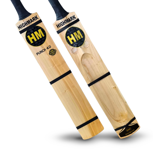 HM Punch 4.0 Kashmir Willow Scoop Bat Natural Edition - Senior