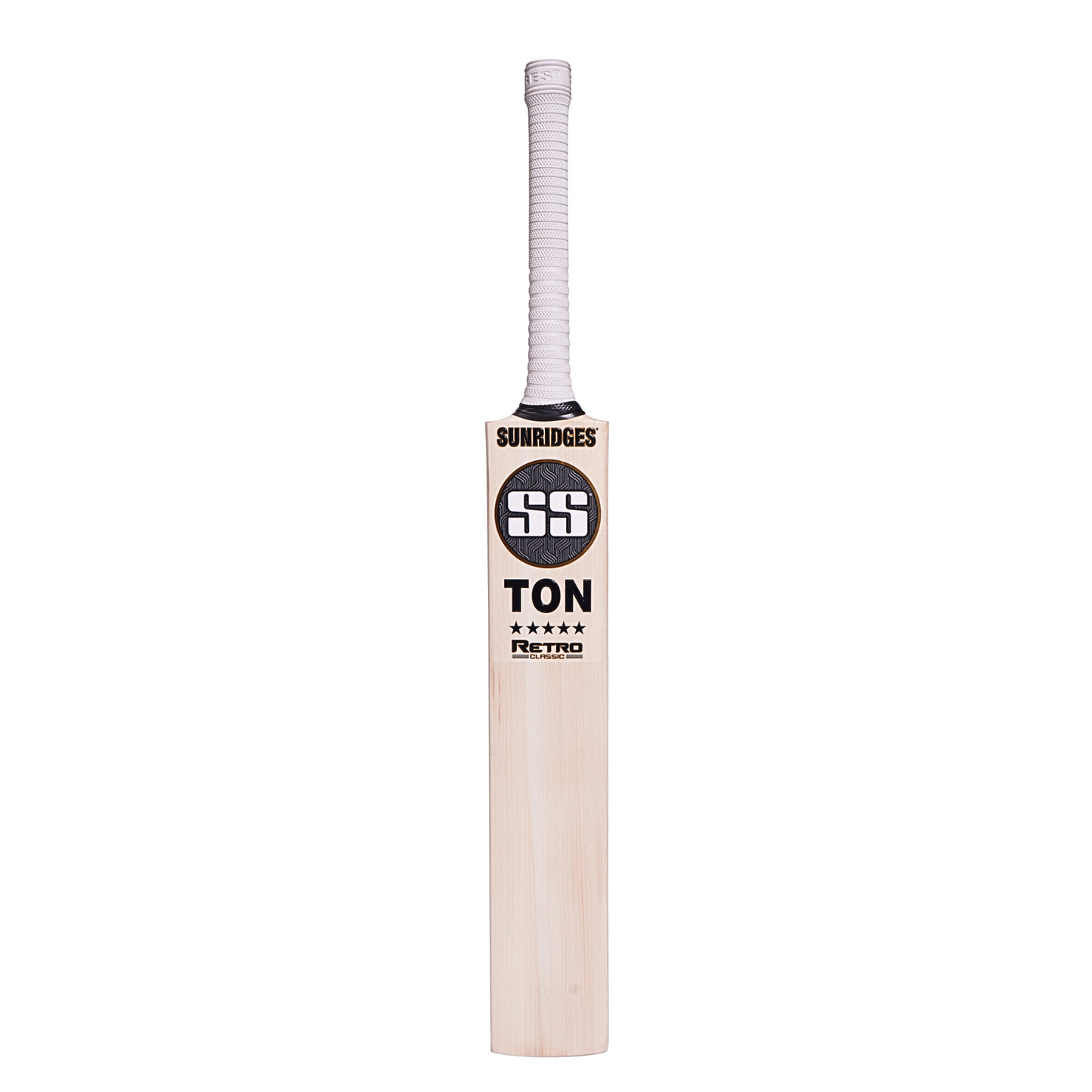 SS TON Retro 5 Star Grade 2 English Willow Cricket Bat '25 - Short Handle