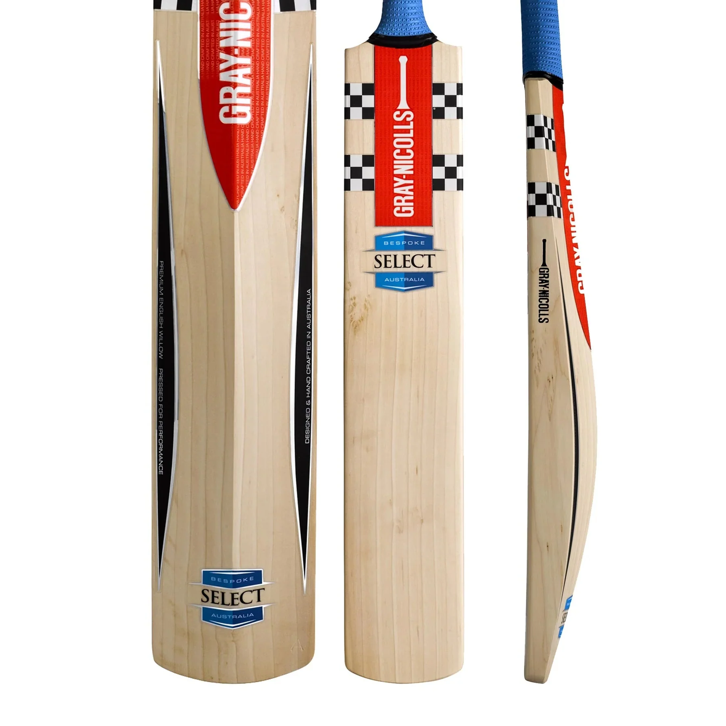 GRAY-NICOLLS GN Select English Willow Cricket Bat - Short Handle