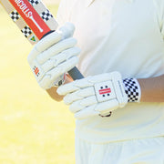 GRAY-NICOLLS GN Silver Batting Gloves - Adult / Large Adult Sizes