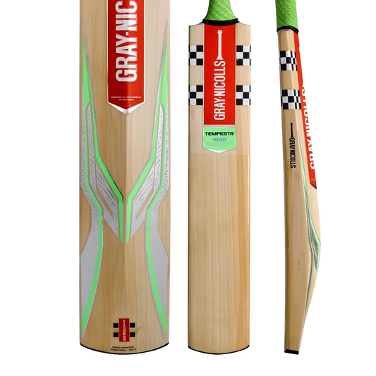 GRAY-NICOLLS GN Tempesta 1250 Play Now Grade 2 English Willow Cricket Bat - Short Handle