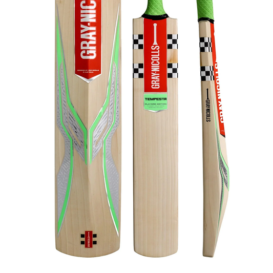 GRAY-NICOLLS GN Tempesta Players Edition English Willow Cricket Bat - Short Handle