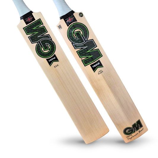 GUNN & MOORE GM Verva 808 L540 Grade 2 English Willow Cricket Bat - Senior Short Blade