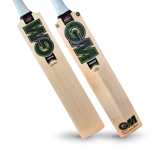 GUNN & MOORE GM Verva Original L540 Grade 1 English Willow Cricket Bat - Senior Short Blade