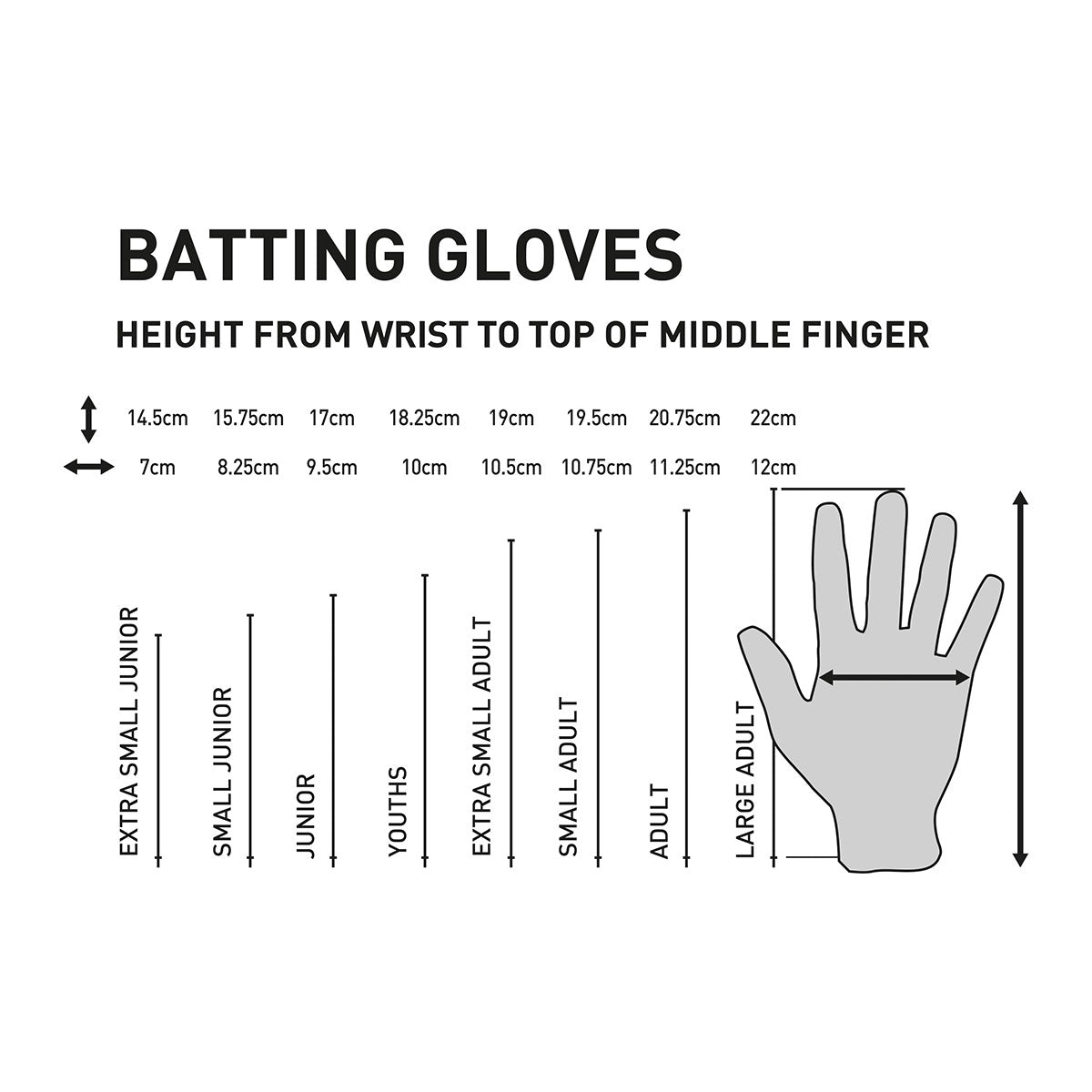 >> GUNN & MOORE GM Diamond 606 Batting Gloves '23/24 - Adult