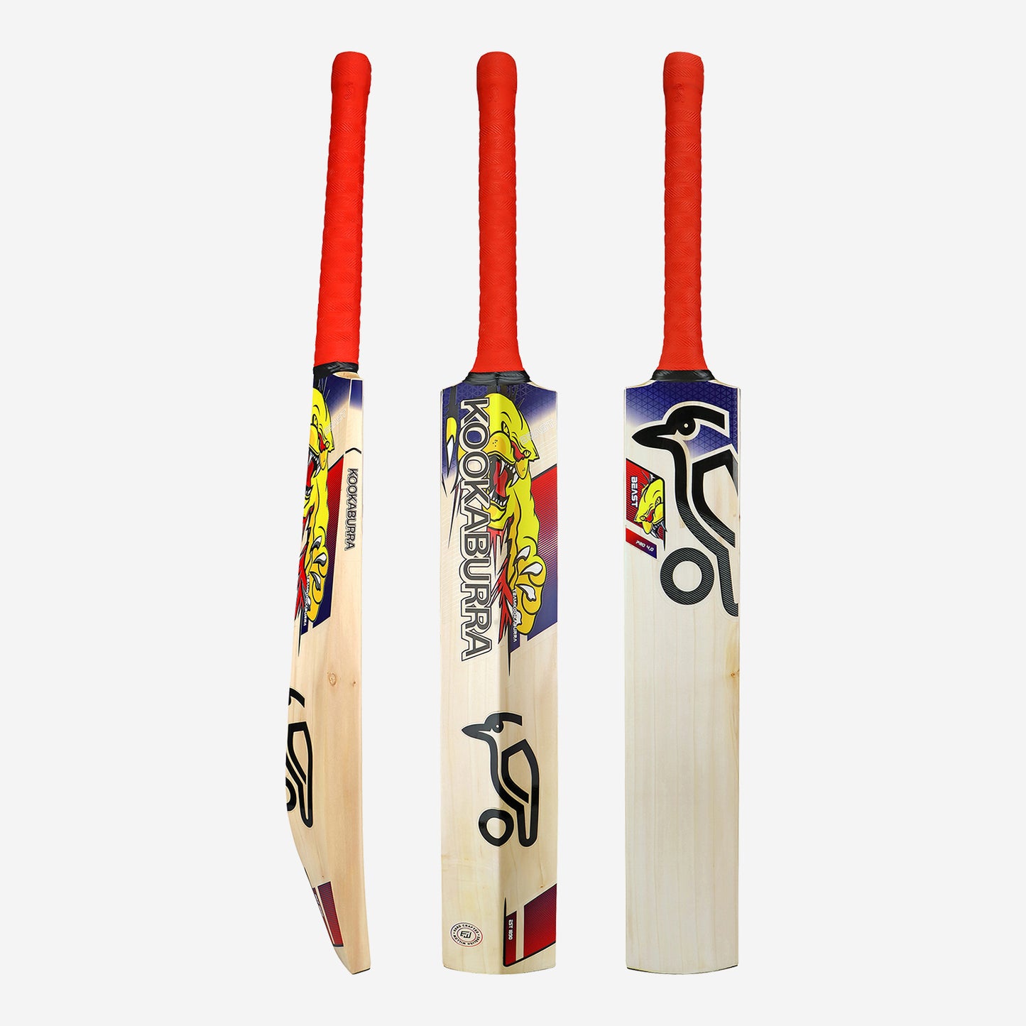 KOOKABURRA Beast Pro 4.0 Grade 5 English Willow Cricket Bat '25/26 - Short Handle