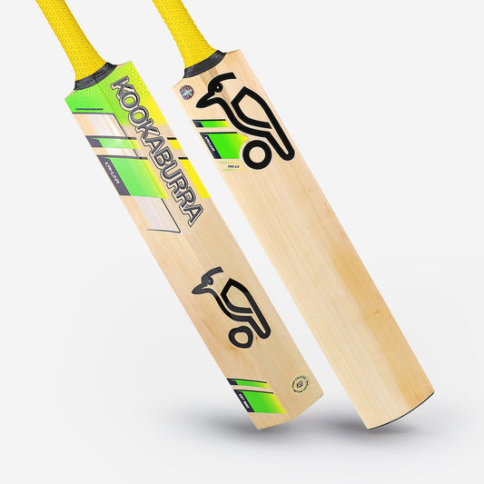 KOOKABURRA Kahuna Pro 3.0 Grade 4 English Willow Cricket Bat '24/25 - Short Handle