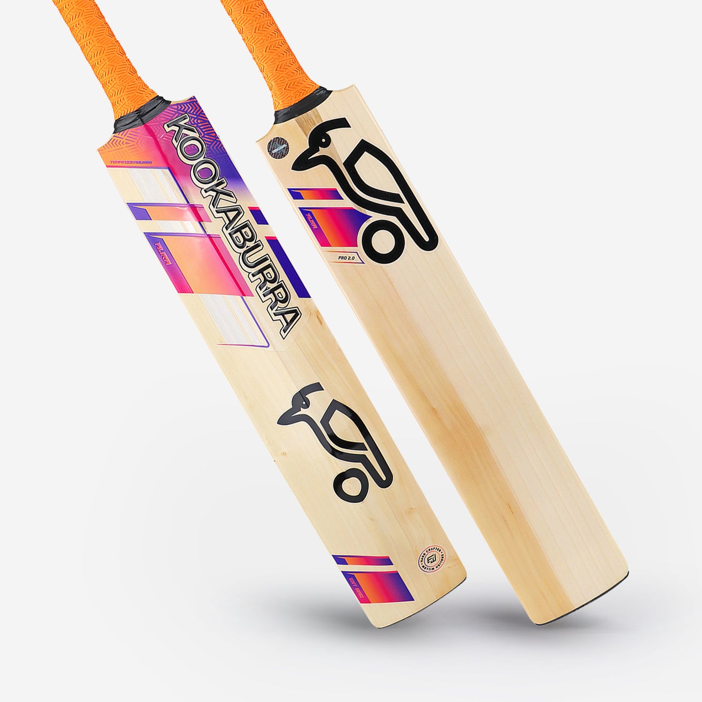 KOOKABURRA Aura Pro 2.0 Grade 3 English Willow Cricket Bat '24 - Senior Short Blade