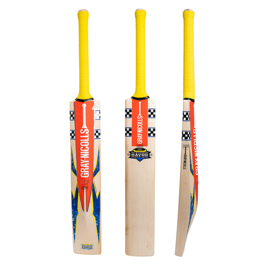 GRAY-NICOLLS GN Harry Brook Havoc Test Grade 1 English Willow Cricket Bat - Short Handle