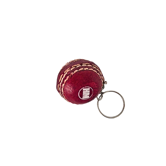 HM Leather Cricket Ball Keyring