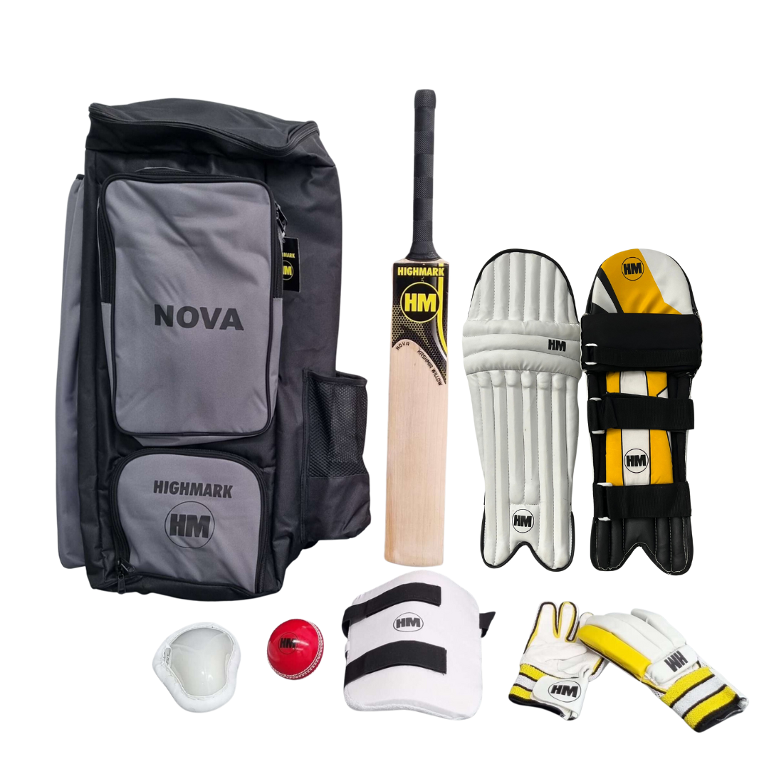 HM Nova Junior Cricket Set with Duffle Bag