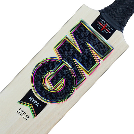 >> GUNN & MOORE GM Hypa 404 DXM TTNOW Grade 3 English Willow Cricket Bat - Size 5