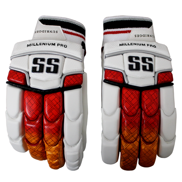 SS Millenium Pro Batting Gloves Youth Highmark Cricket