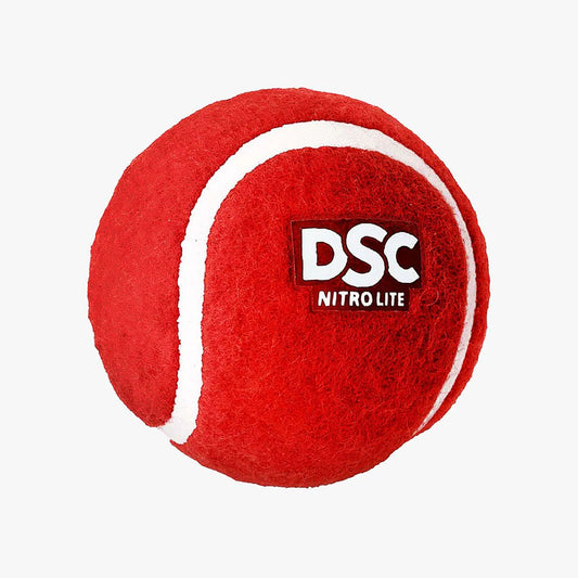 DSC Nitro Lite Cricket Tennis Ball - Available in Multiple Colours