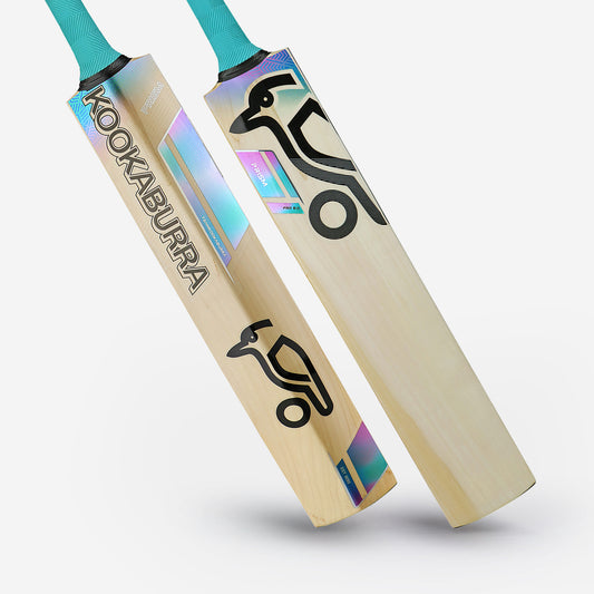 KOOKABURRA Prism Pro 8.0 Grade 1 Kashmir Willow Junior Cricket Bat '25/26 - Short Handle